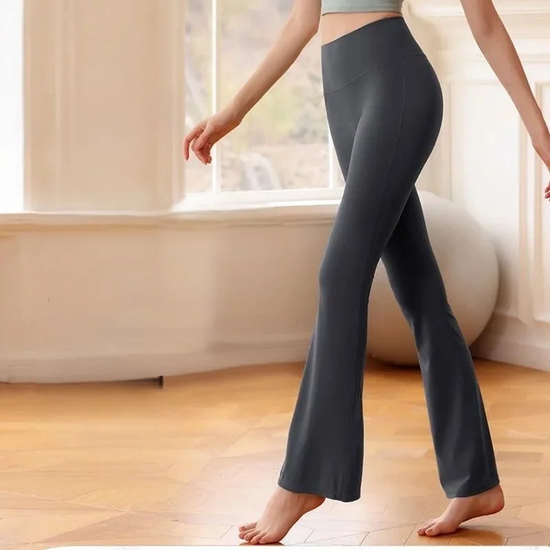 Yoga Pants Extra Slim Women Season Bottom Skin Outer Side Three Fluff Lace Polar Flocking Feel Cute Lining Silky Thick  Vibe