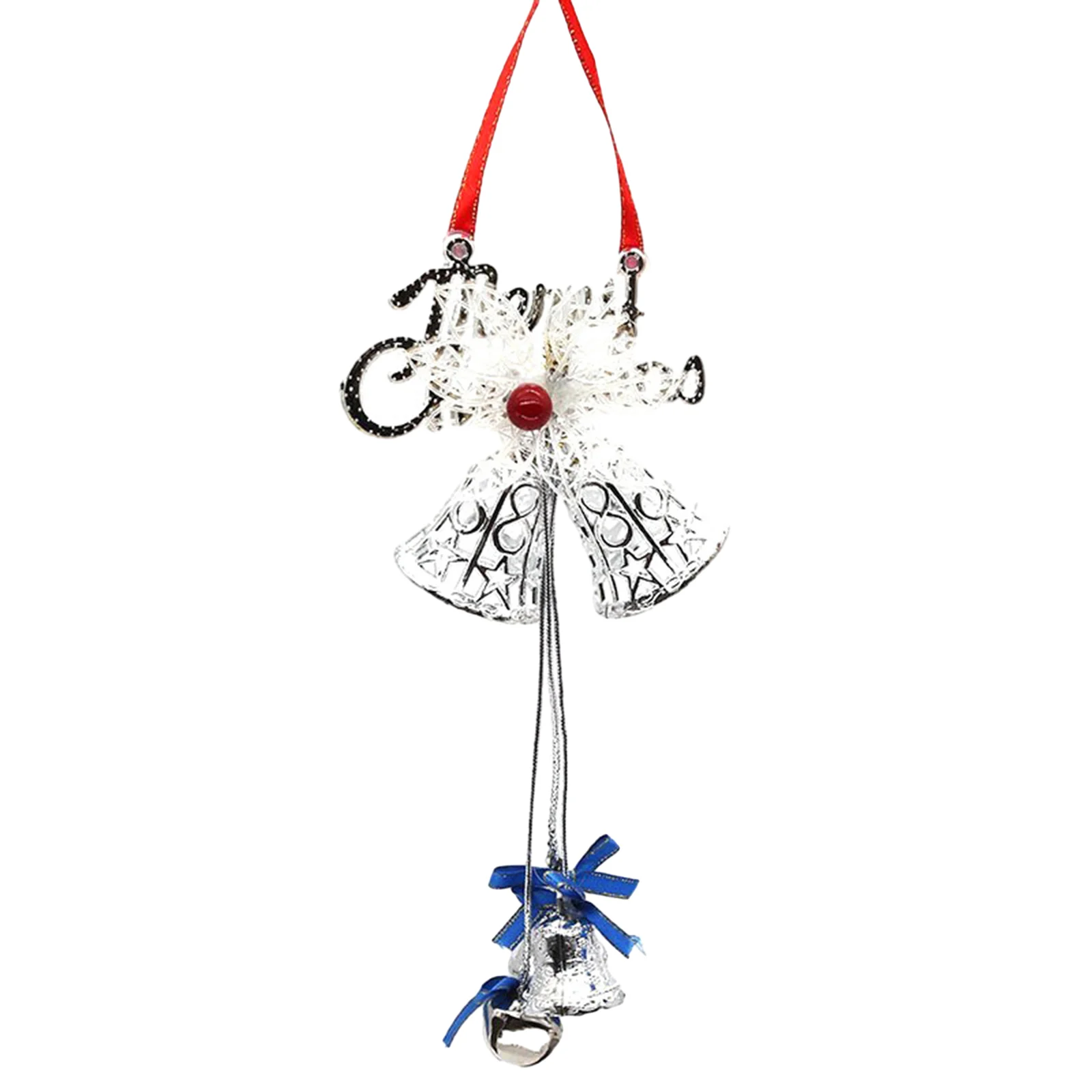 Decorazione natalizia Campana natalizia Jingle Bell Accessori natalizi per la casa Trasparente appendibile Bellissimo metallo Nuovo di zecca
