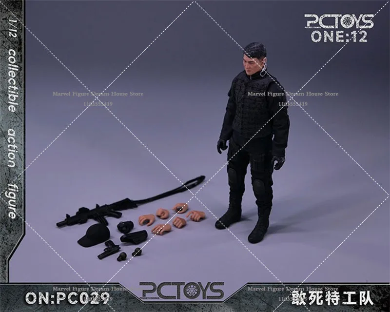 W magazynie PCTOYS PC029 1/12 Scale Classic Agent Series Military Male Soldier Jet Li 6Inch Full Set Action Figure Model Toys