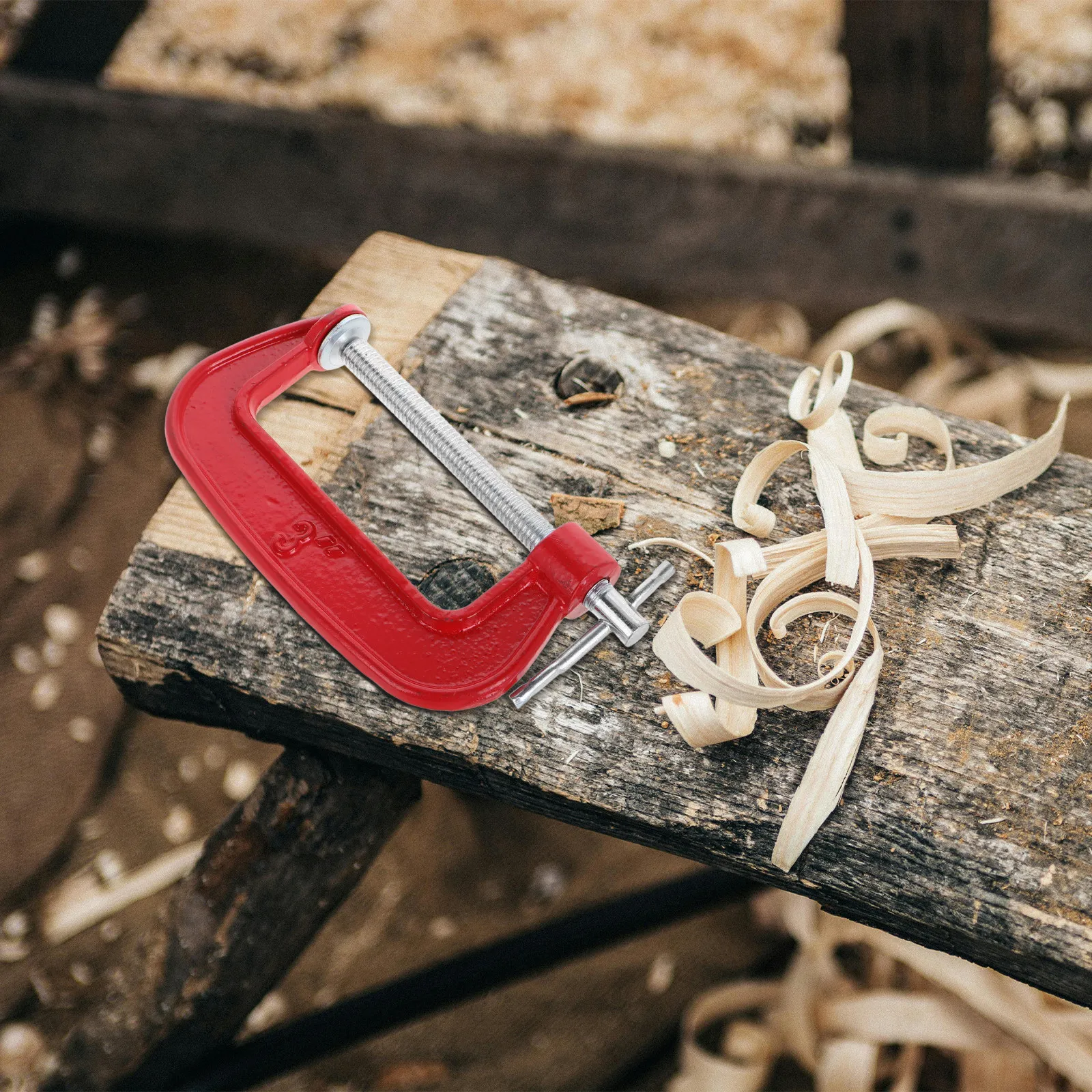 lot-de-6-pinces-en-g-robustes-en-metal-de-3-pouces-ouverture-de-machoire-de-77-mm-finition-rouge-elegante-pour-le-travail-du-bois-le-soudage-l'assemblage-et-l'amelioration-de-l'habitat