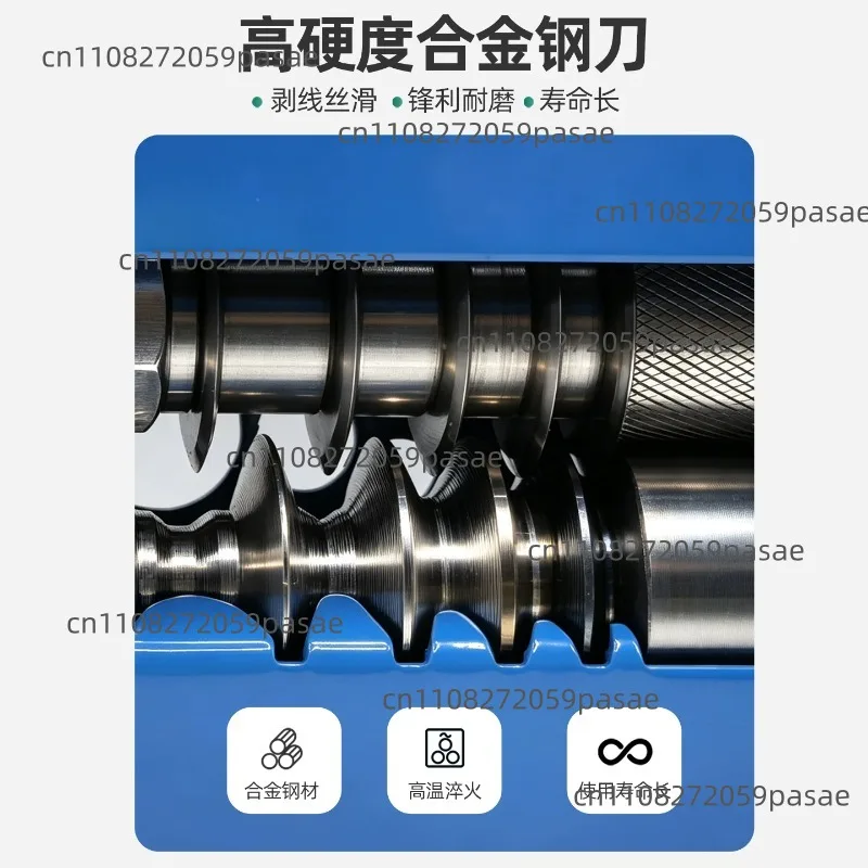 Household Manual Wire Stripper, Small Wire Stripping Machine for Waste Wire Network Cable
