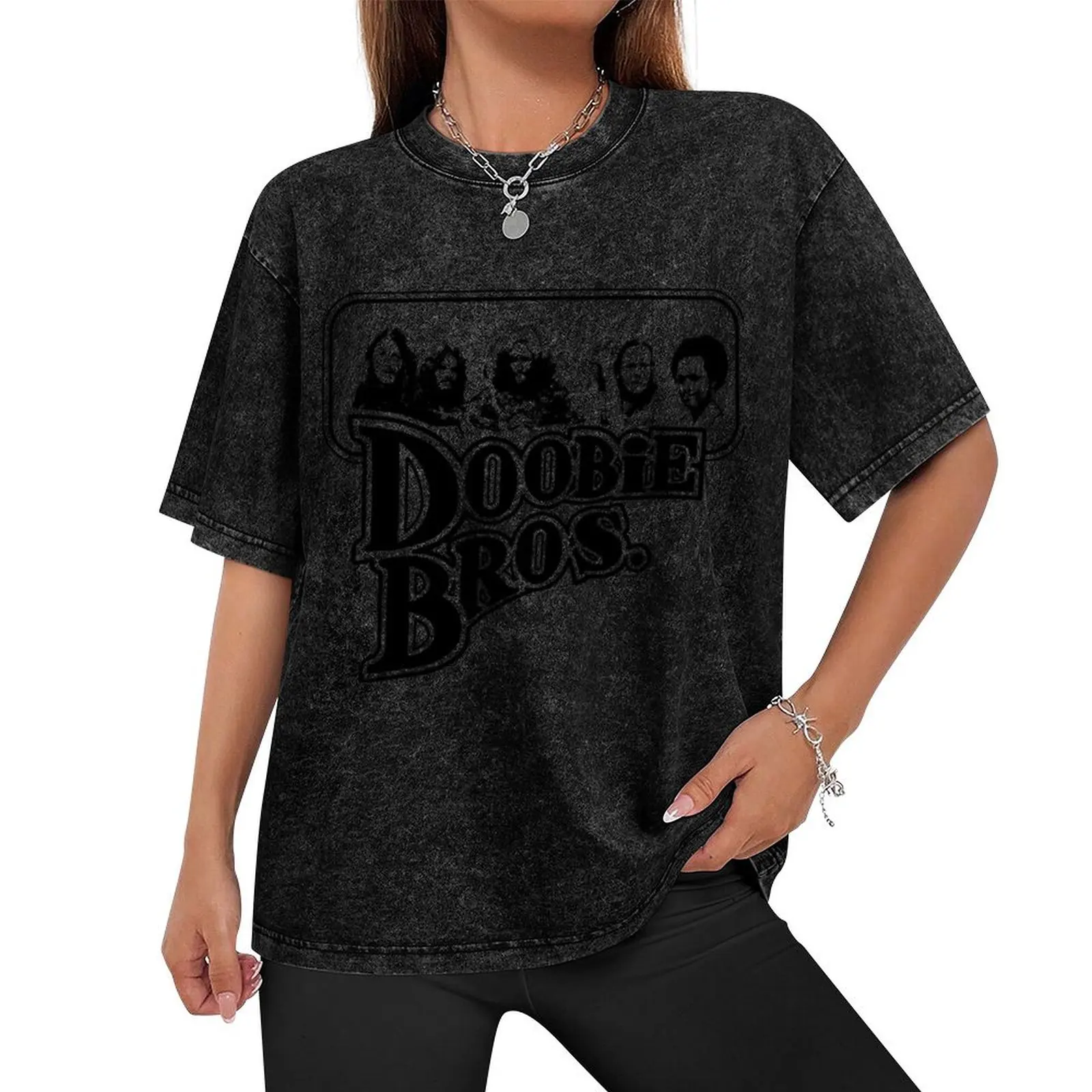 Doobie Brothers dissolve T-Shirt graphics summer 2025 mens graphic t-shirts funny