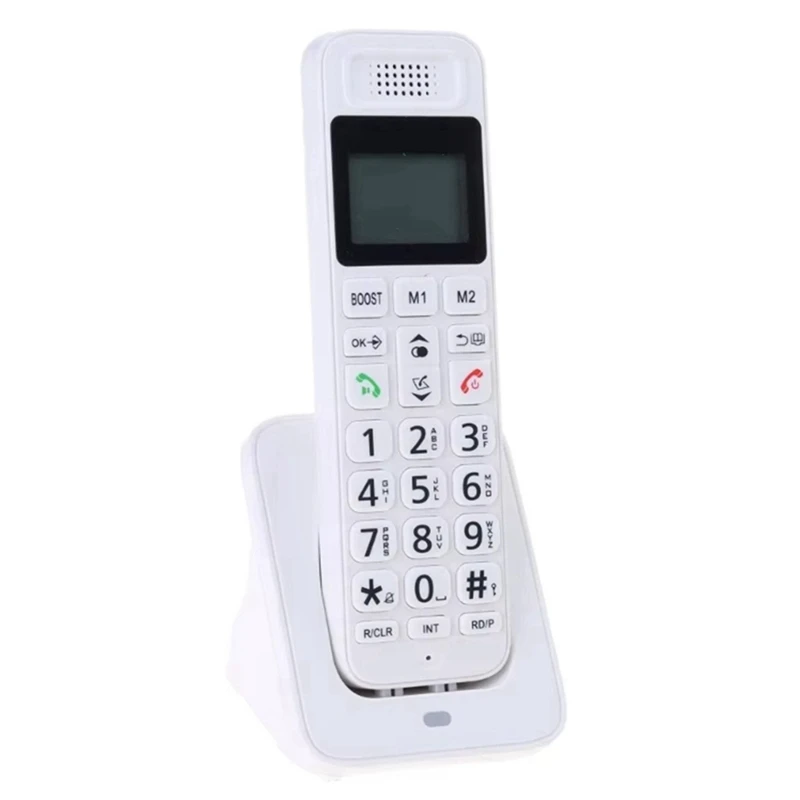 APPLIA-D1018 Telephone Business Office Home Handheld Digital Wireless Telephone Low Radiation With LCD Display UK Plug