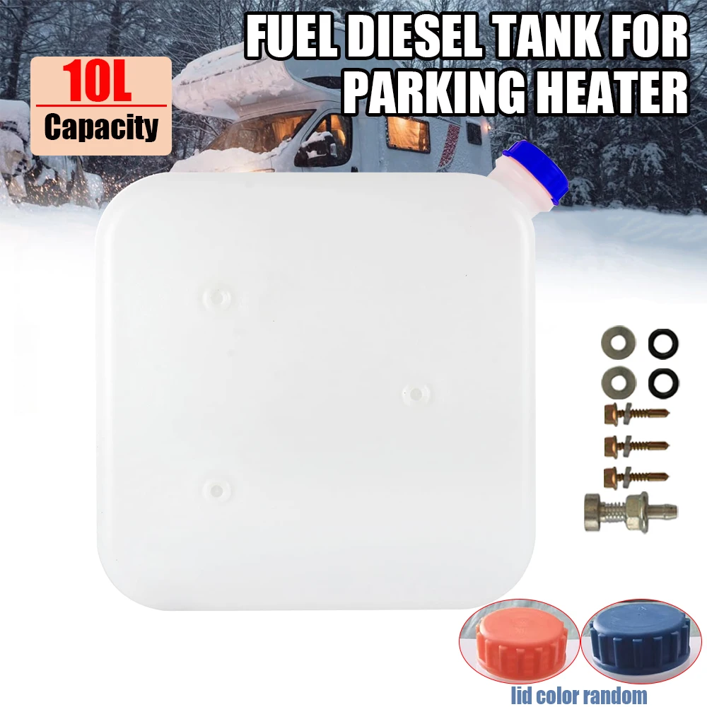 

10L Plastic Oil Tank for Car Parking Heater 3 Hole Independent Fuel Bucket Heater Car Accessories