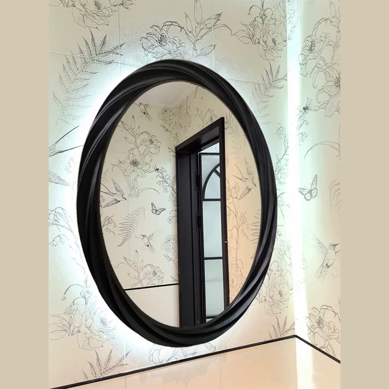 Bathroom Nordic Mirror Dressing Table Funky Girls Luxury Aesthetic Mirror Living Room Decoration Spiegel Wand Home Decorations