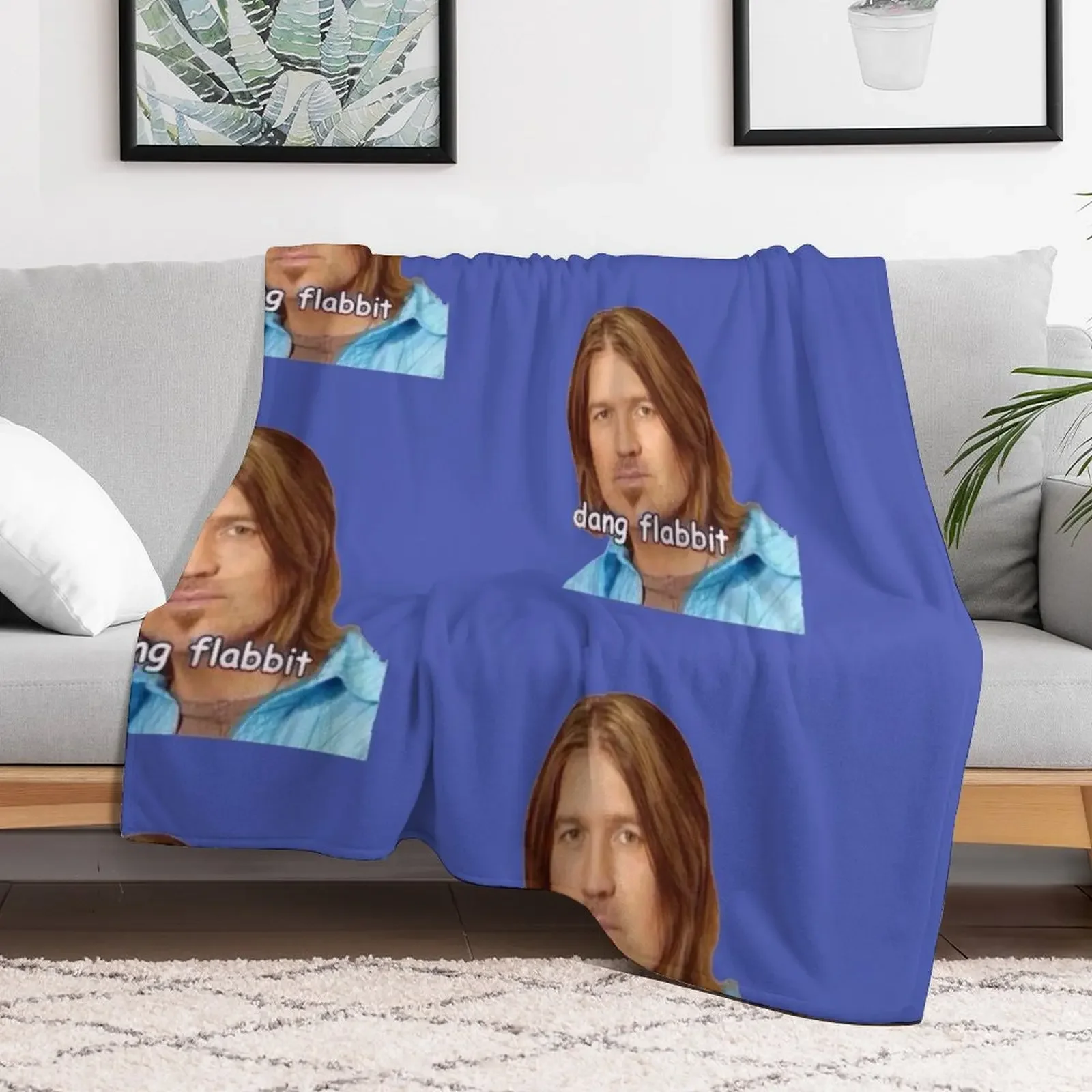 dang flabbit billy ray cyrus Throw Blanket Blankets For Sofas Winter beds Blankets