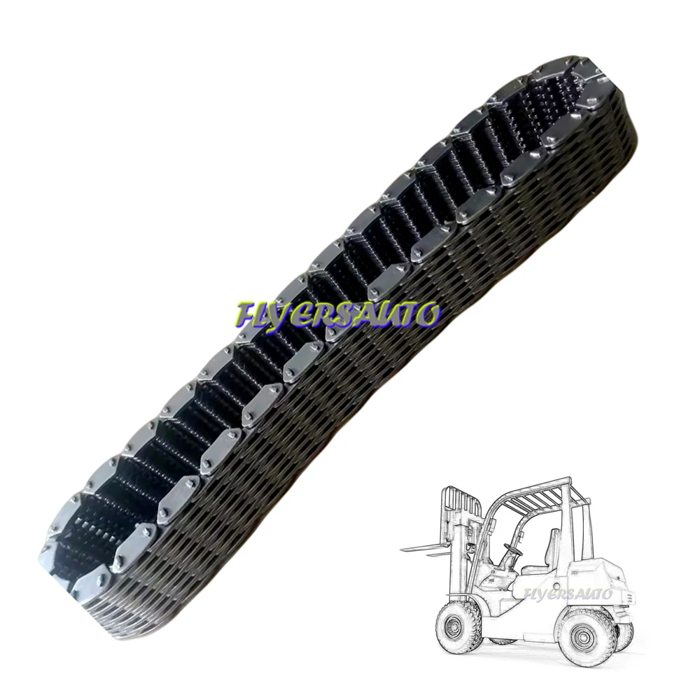 Hydraulic chain 13506-78000-71 FOT TOYOTA 4p engine with flat rivets #flyersauto forklift parts