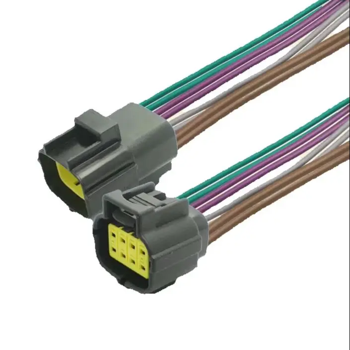 8 Pin 174984-2 174982-2 Female And Male Waterproof Car Truck Connector and Harness