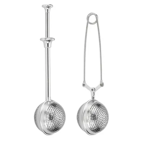 Stainless Steel Tea Infuser Long Handle Tea Strainer Diffuser Mesh Tea Ball Infuser Filter Brewing Strainer Leaf Tea Accessories