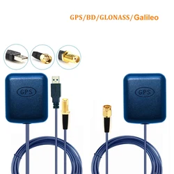 Car GPS Antenna USB GNSS Amplifier Transponder Repeater Signal booster Beidou+Glonass+Galileo