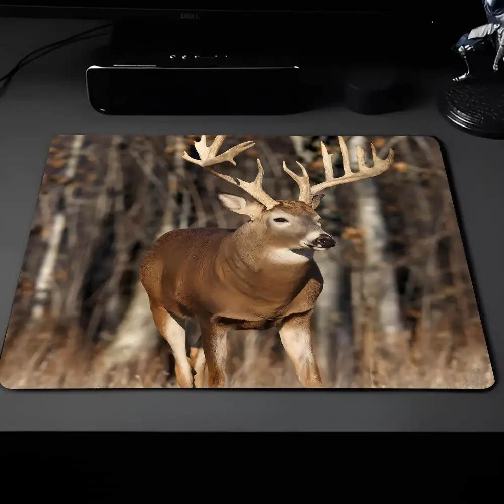 Whitetail alas Mouse rusa e-sport, Aksesoris permainan bantalan mause alas Keyboard Game, alas Keyboard Desktop Gamer