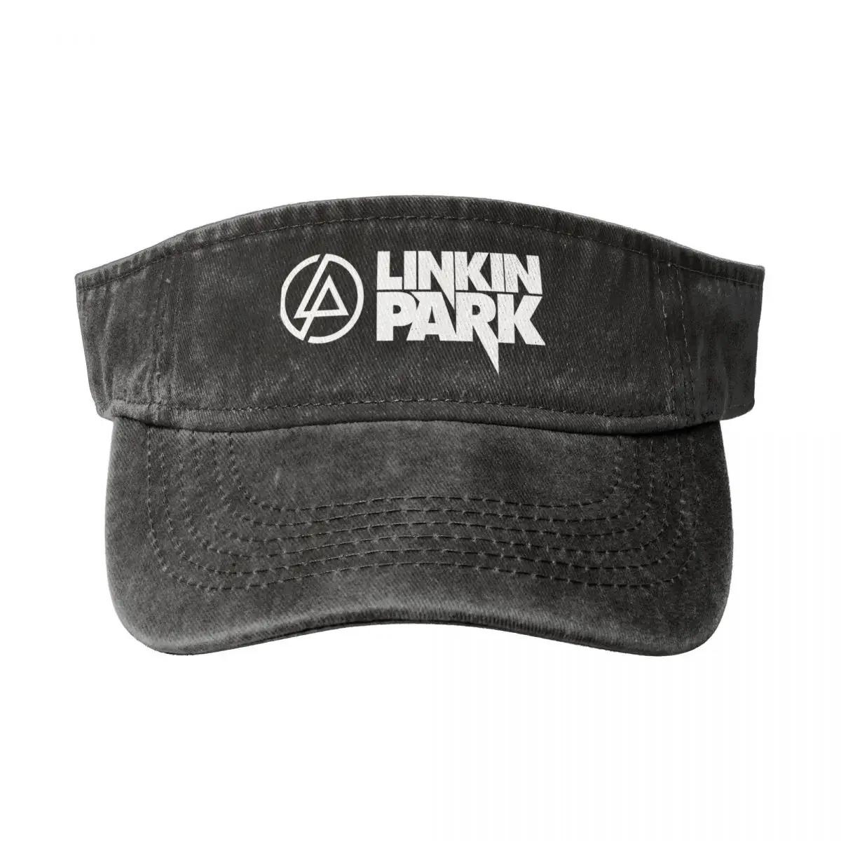 

Linkinpark Rock Washed Denim Empty Top Hat Breathable Caps Beret Man