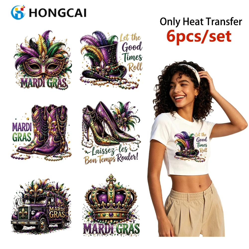 6-pecas-de-vinil-htv-fiesta-mascara-e-coroa-termocolantes-para-roupas-de-festa-arte-vivida-em-cores-reais-sem-rugas-e-sem-levantamento-toque-suave