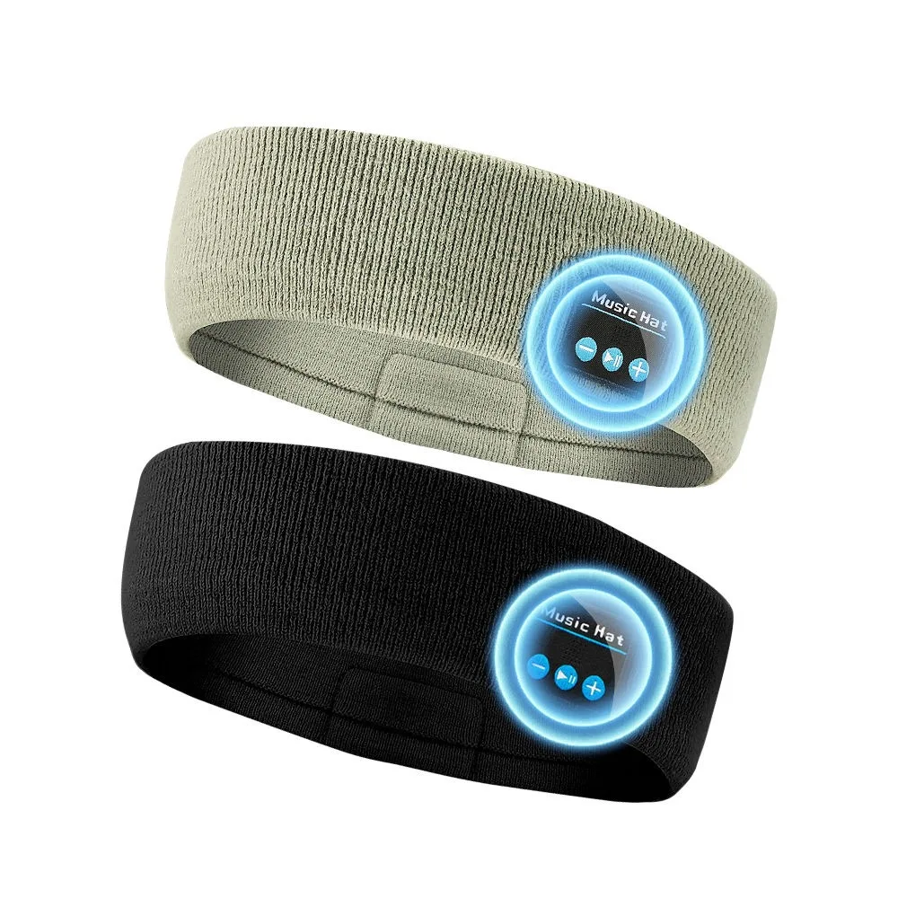 Bluetooth 5.4 Upgraded Headband Music Call Stereo Bass Sports Headscarf