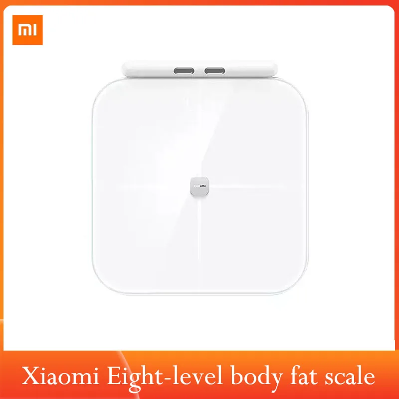 Xiaomi Intelligent Body Fat Scale High Precision Electronic Scale WIFI / Bluetooth Double Link Eight Electrode Home Weight Scale