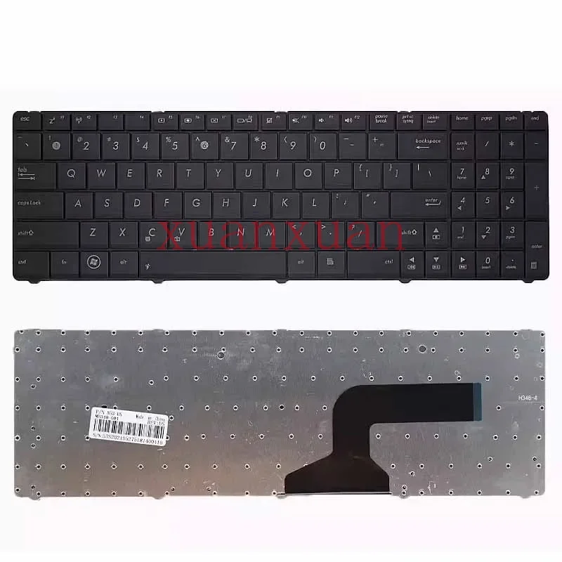 New replacement Keyboard backlit for ASUS N61V A53S K53S K52D K52J X53S N53 X55V X54H A52