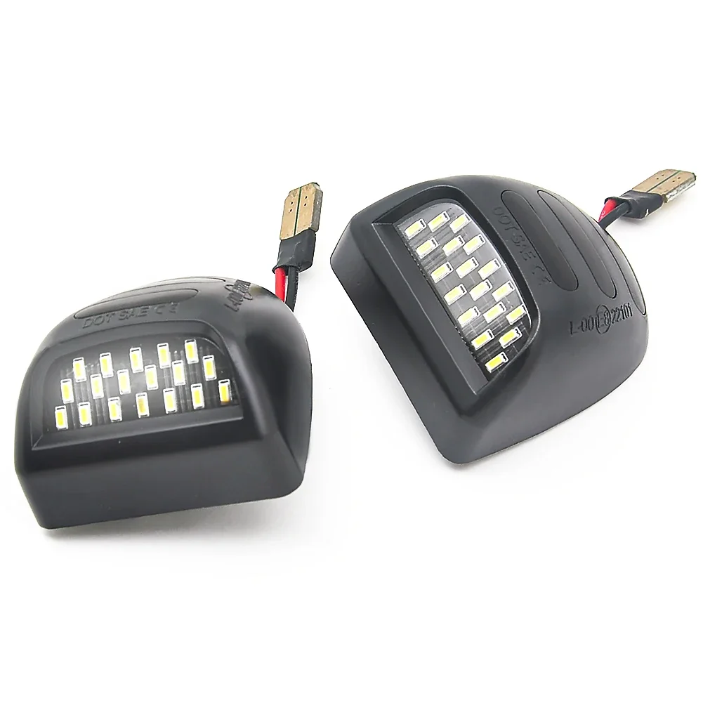 

WF-LED License Plate Light Lamp For Cadillac Escalade Chevy Silverado 1500 2500 3500 Suburban Tahoe GMC Sierra 1500 2500 3500 Yu