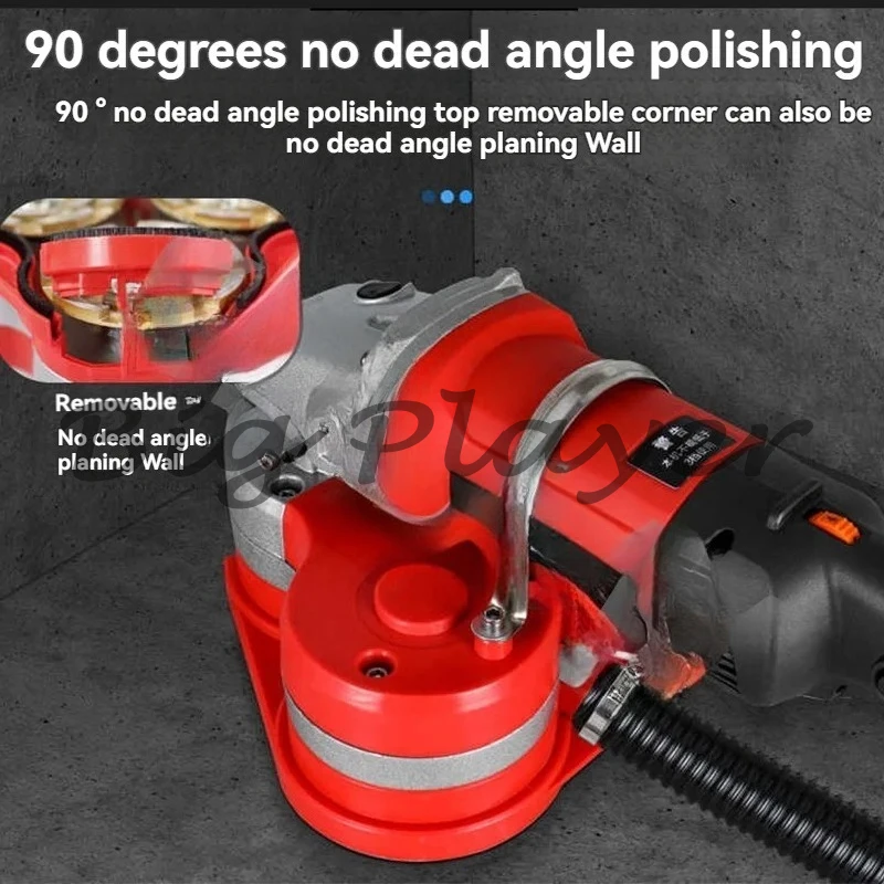 

Electric Water Mill Polishing Machine Household Portable Epoxy Floor Grinder Multifunctional Handheld Concrete Polisher