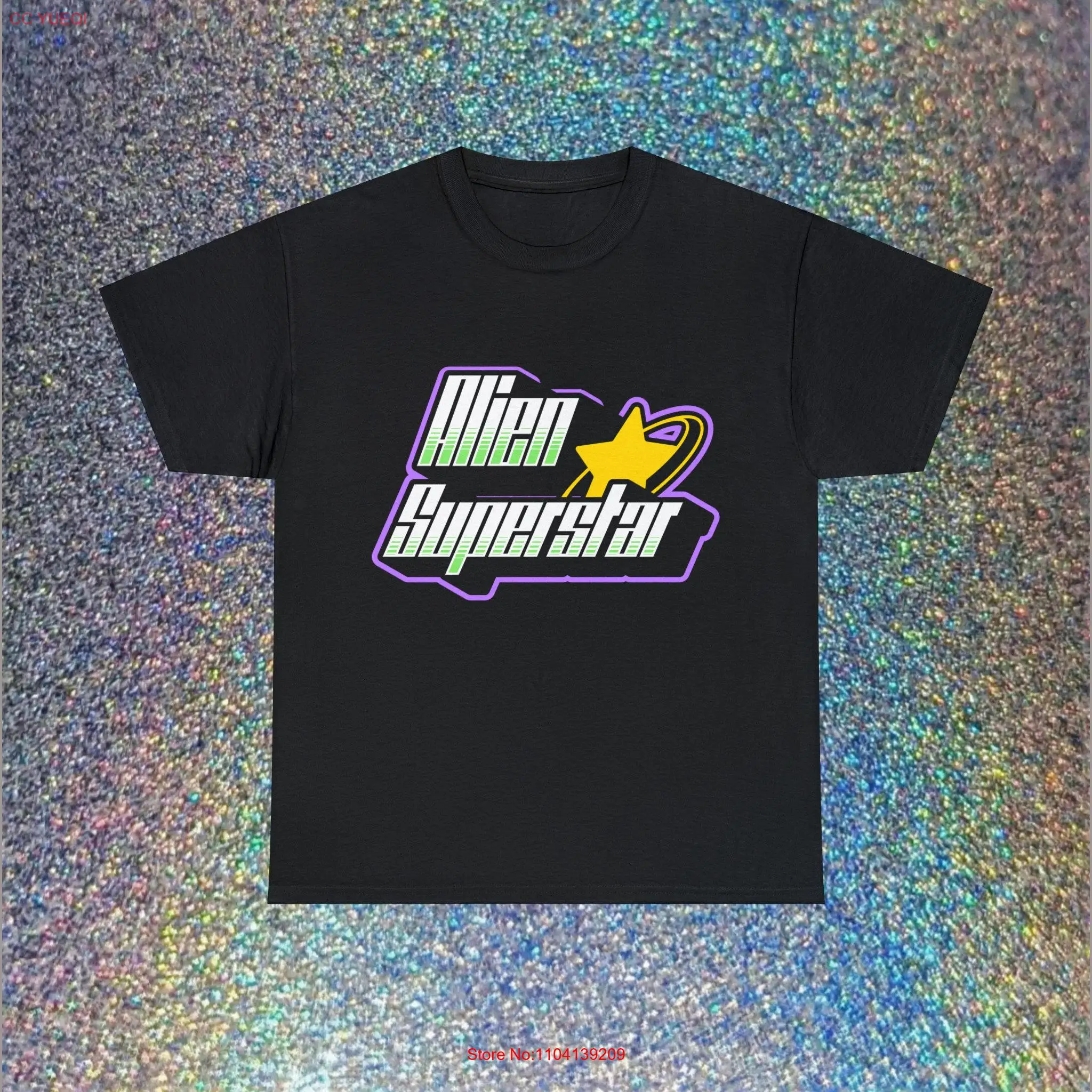 

Черная футболка Beyoncé Renaissance Alien Superstar Y2K 2000-х 1990-х годов с длинными или короткими рукавами