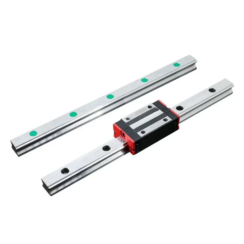 Linear Guide Rail With Slide Block Hgr15 Hgr20 Curved 1000 2000mm 3000mm Linear Motion Guide Way  Linear Kit