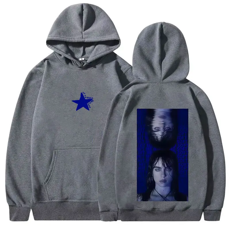 Hit Me Hard and Soft Merch هوديي الرجال النساء الملابس عارضة الصوف القطن خمر البلوز للجنسين أزياء البوب الموسيقى السترة