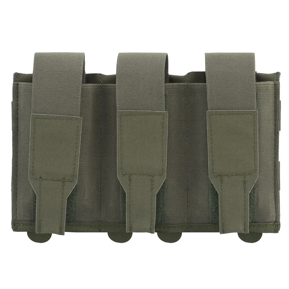 Open-Top Triple Magazine Pouches,Flip Flap Mag Pouch Carrier MOLLE Mag Bag for AR M4 M14 M16 Rifle Shooting Hunting Equipment