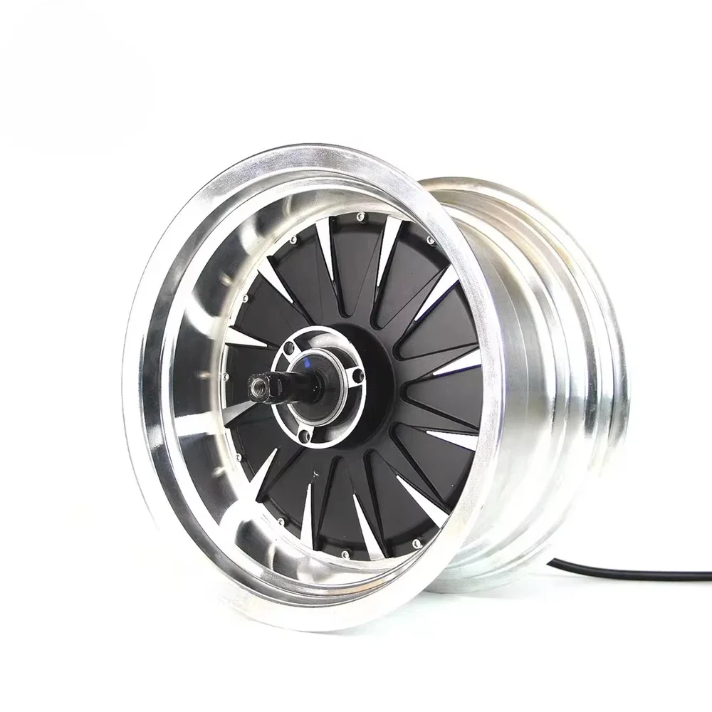 

QS Motor QS260 12x7.5inch 3000W 72V 80KPH High Power BLDC In-Wheel Hub Motor for Electric Motorcycle