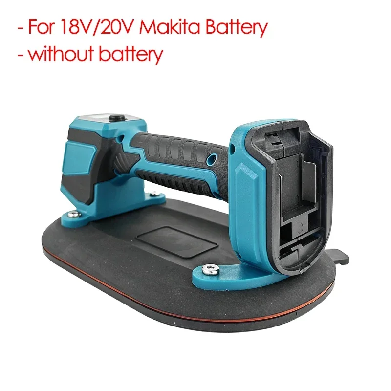 250KG Industrial Grade Electric Vacuum Suction Cup Glass Ceramic Tile Lifting Tool for 18/20V Makita Battery Decoration Team