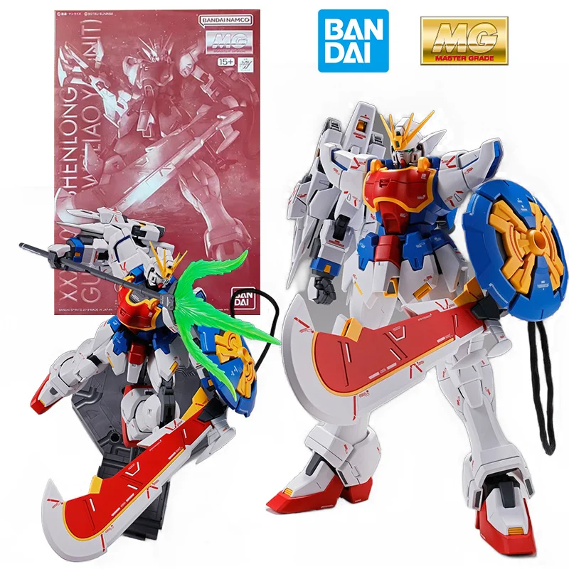 

Bandai PB MG 1/100 Shenlong Gundam EW Liao Ya Unit 20Cm Anime Original Action Figure Model Kit Assemble Toy Gift Collection