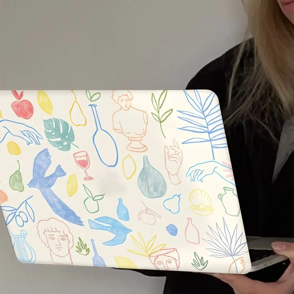 

DIY 15inch Laptop Stickers Skins A+C Side Universal Notebook Computer Cover Skin Scratch-proof PVC Ultrabook Decorate Decal