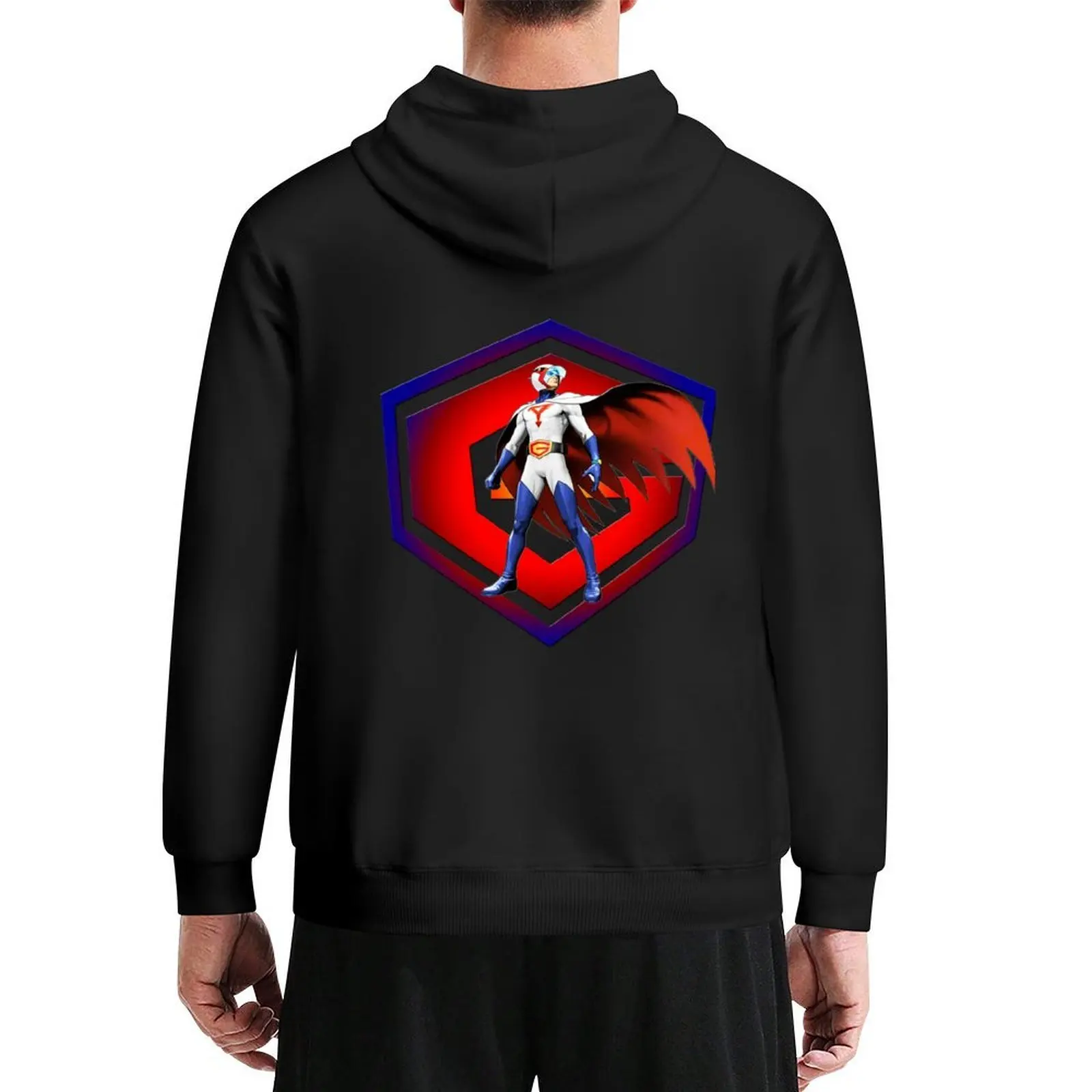 Sudadera con capucha Battle Of The Planets Gatchaman Mark, ropa de anime, abrigo para hombre, camisetas gráficas, ropa para hombre, sudaderas con capucha para hombre