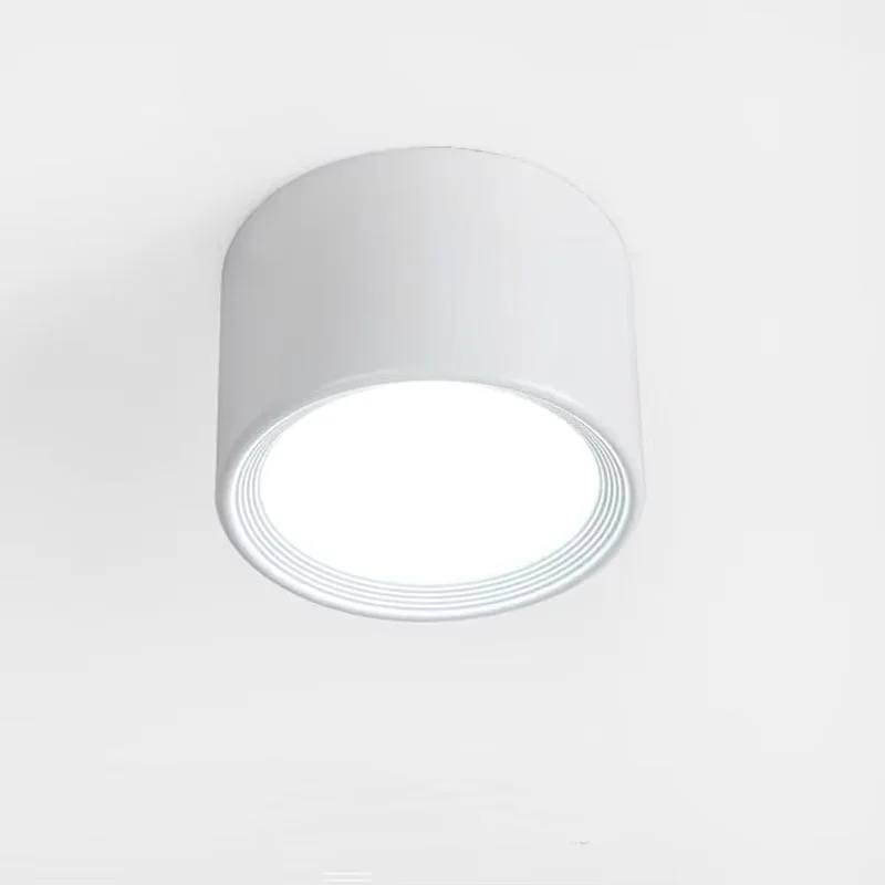 

Nordic modern surface mounted downlight LED ceiling light spotlight three light color conversion LED downlight indoor lighting