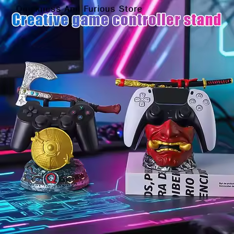 2026 New God of War Game For PS5/Xbox/PS4 Controller Creative Stand Unique Gamepad Holder Desktop Decoration Gaming Accessories