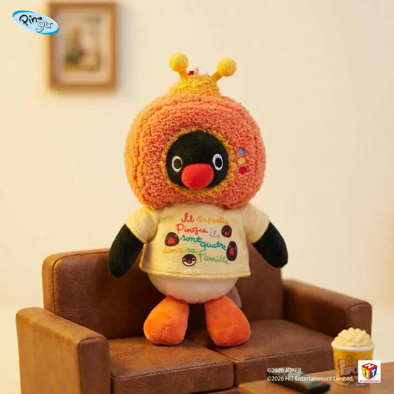 Original Pingu Childishness Treasure Chest Serie Blind Box Cute Plush Pendant Collectible Bag Hanging Decorat Trendy Toy Gift view 4