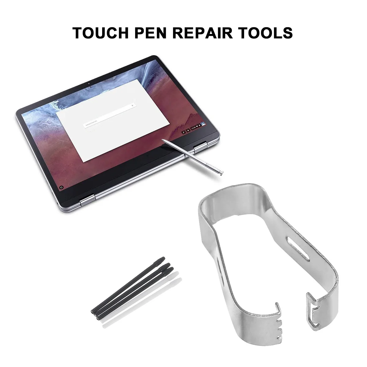 

1Set Touch Pen Replacement Tool Nibs Parts Kit Special Design Avoid Damage Compatible with Tab S3 T820 T825 S4