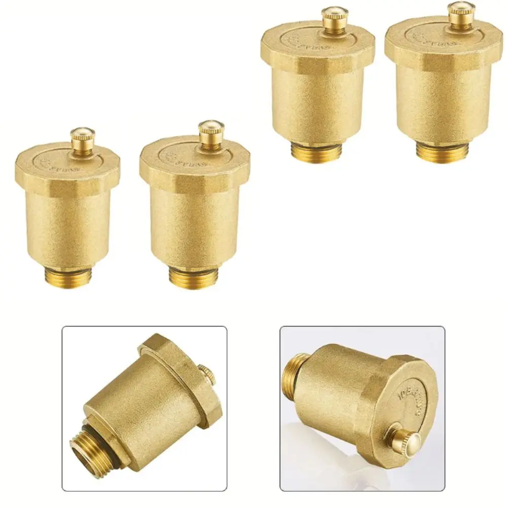 Brass Material Automatic Exhaust Release Valve Standard Male Thread Pressure Release Solar Water Heater Valve