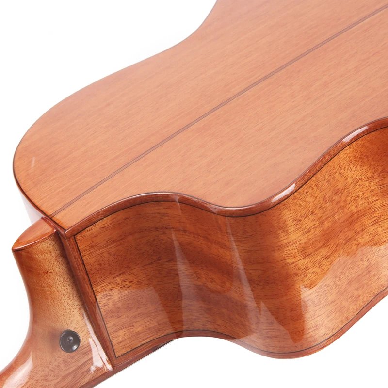 Hooqu 41 بوصة جيتار خشب الورد كوتاواي مع دبابيس ABS الماهوجني الخلفي/الجانب OEM المصنع مباشرة