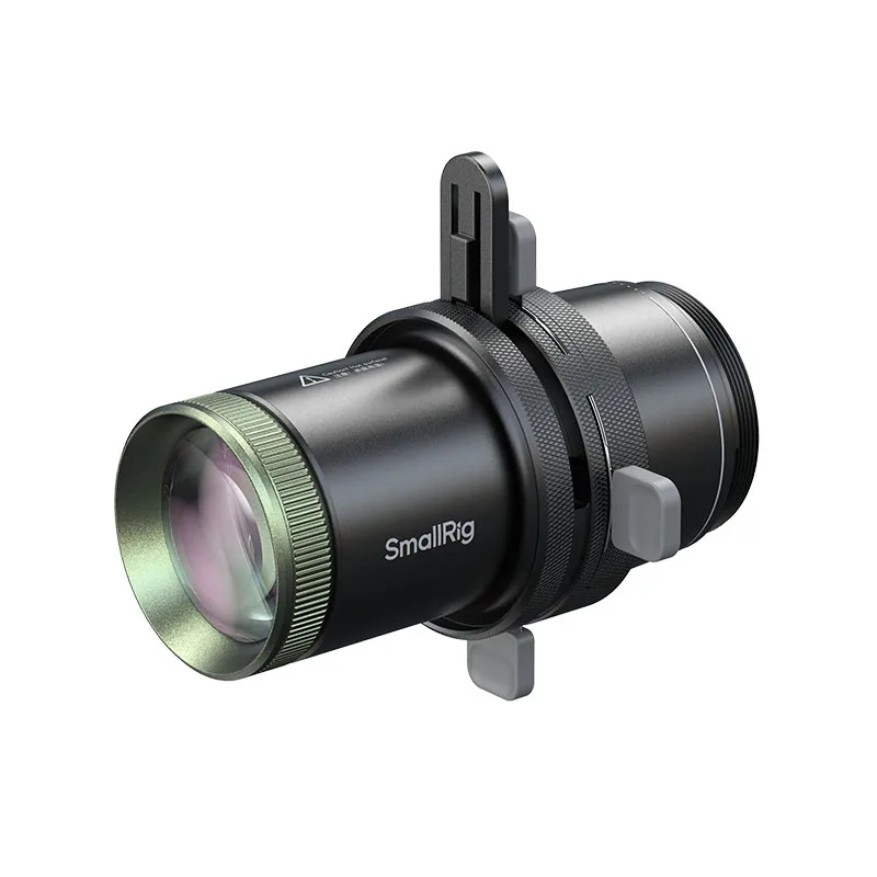 SmallRig SP Air Spotlight 36 ° Optische projectielens 4x helderder voor RF 10C/20C zaklamp met framing shutters GOBO-houder