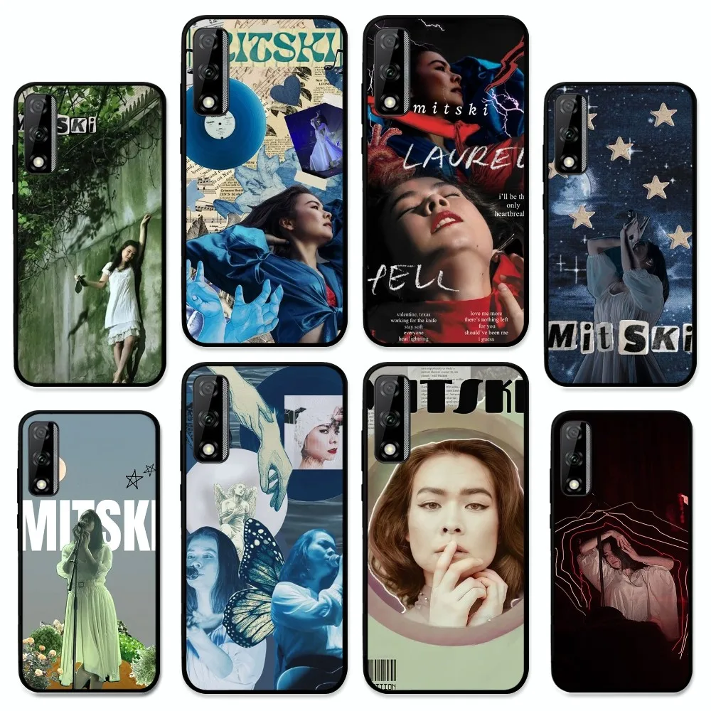 Mitski singer Phone Case For Huawei Y9 6 7 5 Prime Enjoy 7s 7 8 plus 7a 9e 9plus 8E Lite Psmart Shell