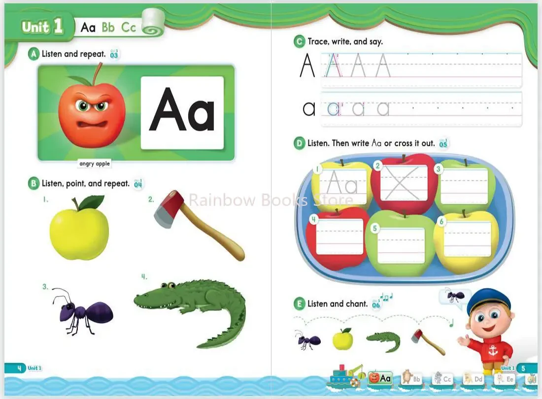 Imagem -05 - Spelling Textbook For Children Oxford Phonics World Textbook Mais Workbook Inglês Ensino Aprendizagem Livro Nível 14 Natural