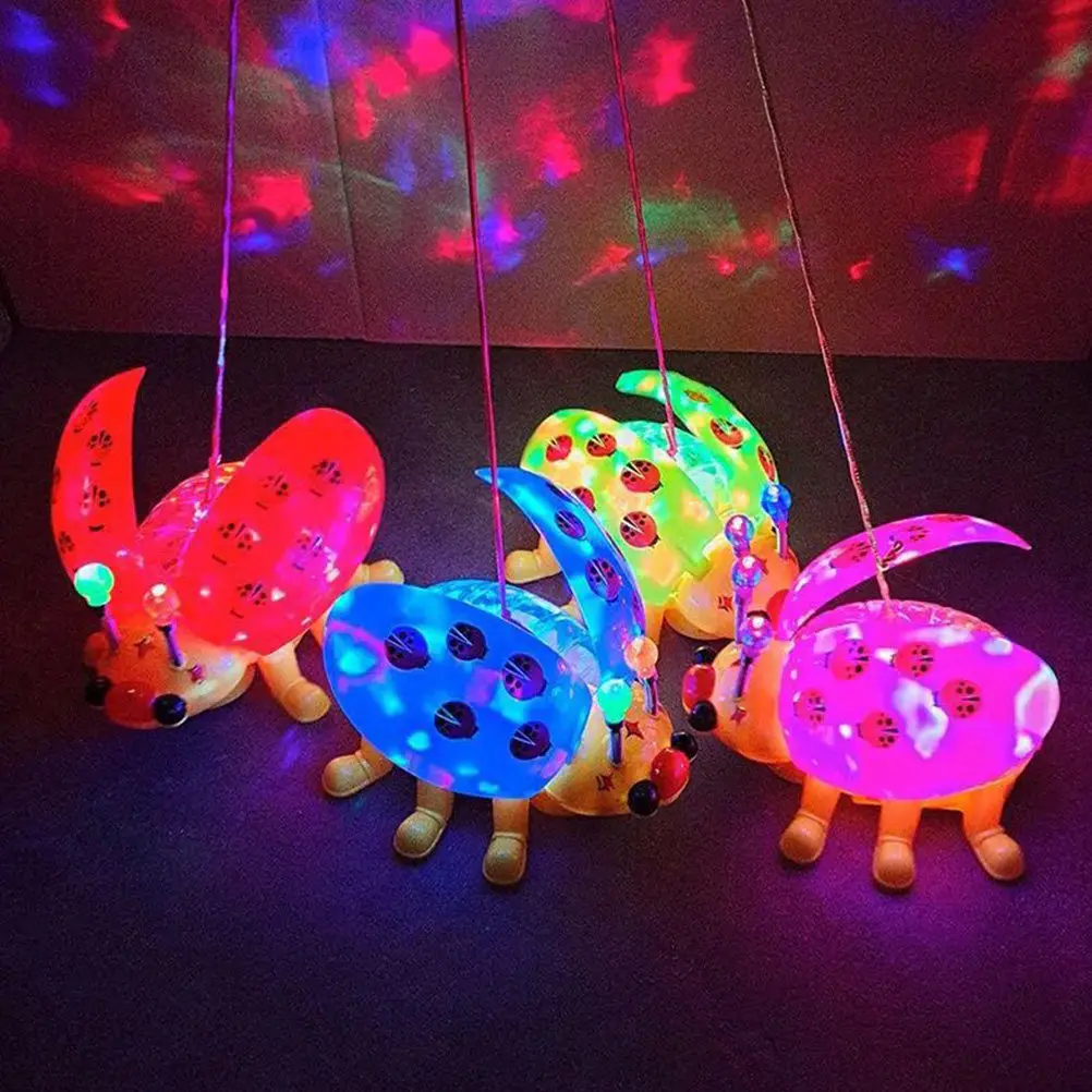 

Электрическая музыкальная игрушка-божья коровка (1 шт.) – креативный милый подарок для детей, развивающий когнитивные навыки и способности, веселая игрушка