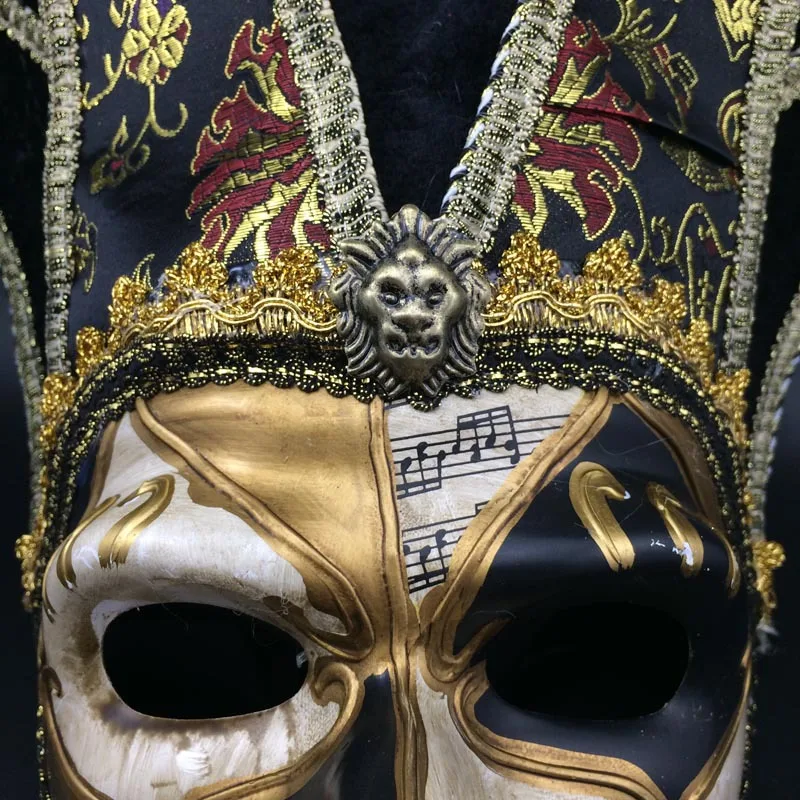 Halbe Gesicht Weihnachten Maskerade Maske Halloween Party Venetian Retro Kunststoff Lange Nase Masken für Frauen & Männer