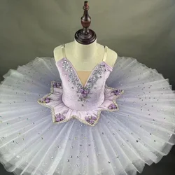 Adult Women Ballet Tutu Professional Ballet Tutus Adult Women Halloween Costume Ballet Clothing Girl Lake Girls' Purple Ballet