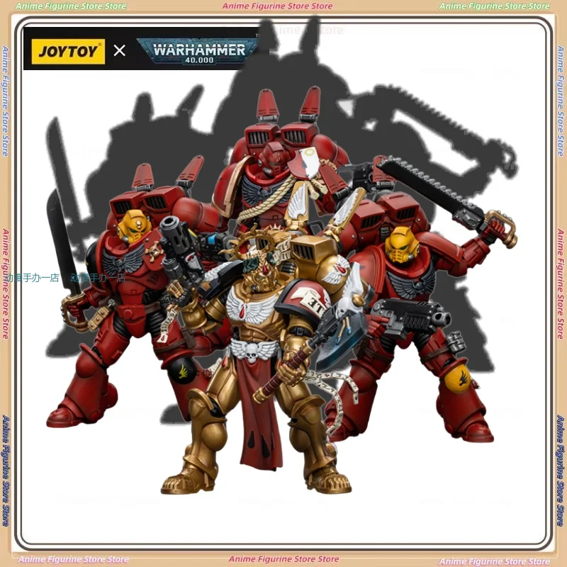 

JOYTOY Dark Source Warhammer 40k Holy Blood Angel Jumping Backpack Squad Commander Dante Soldier Man Sculpture