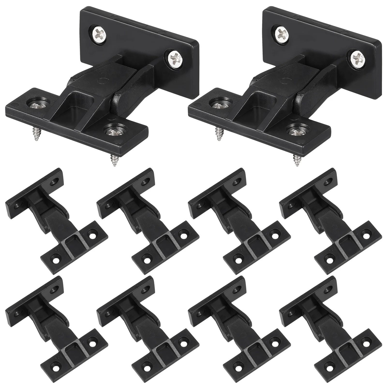 

10Pcs Furniture Connector Accessories Quick Fitting System for Partition Walls Wardrobe Panels Push-on Fittings