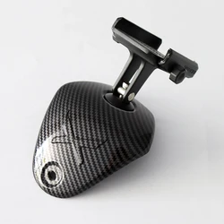 Voor Yamaha Xmax 300 Xmax300 Carbon Fiber Patroon Achter Knuffelaar Spatbord Stuur Bovenste Centrale Afdekking Licht