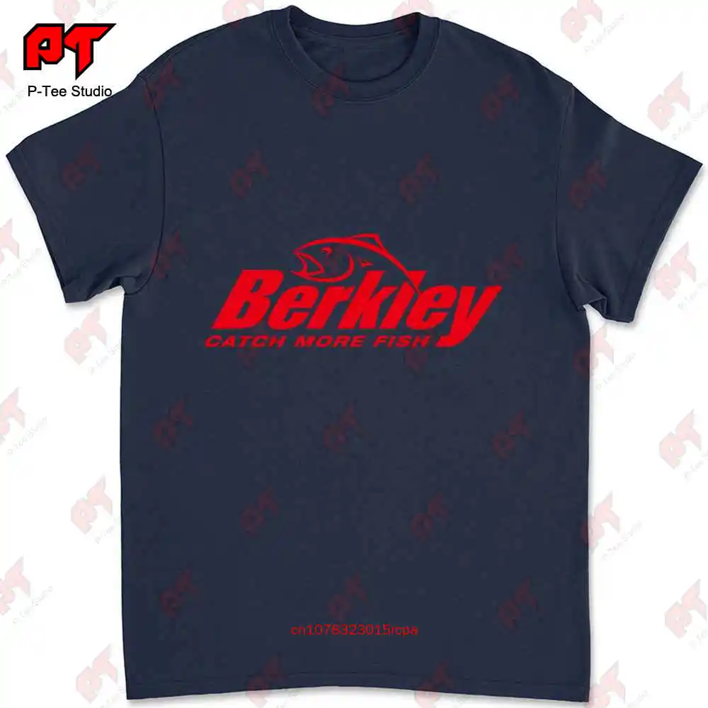 Crankbaits Reel Rod Fish Berkley Fishing Logo T-shirt Q3RC