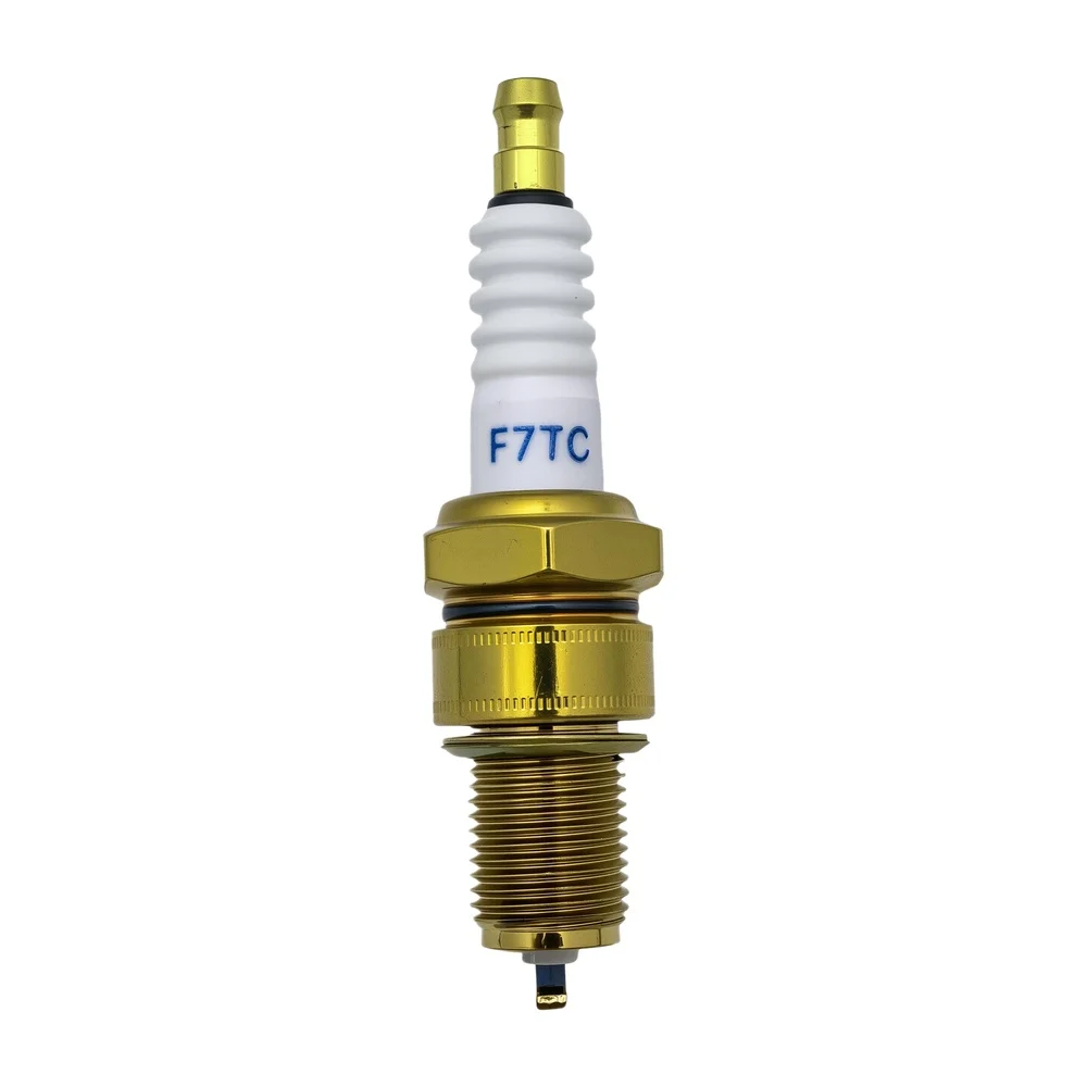 Spark Plug F7TC for Generator Lawnmower Tractor Rototiller Water Pump Go Kart Farm Machinery Parts