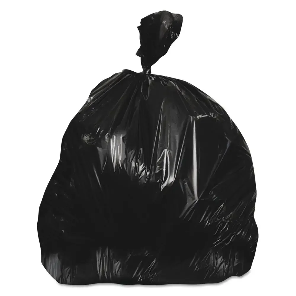 Heavy-Duty Trash Liners 20-30 gal 0.65 mil 30 x 36 Black Industrial Strength 250 Count