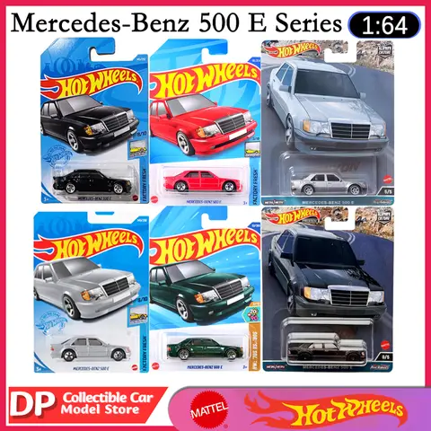 Hot Wheels Mercedes-Benz 500 E Series 1:64 Scale Premium Diecast Model Car Toys New Unopened